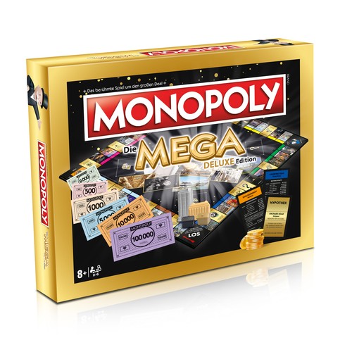 Monopoly mega deluxe gioco - mega,